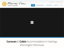 Tablet Screenshot of marinaviewvillage.com.au